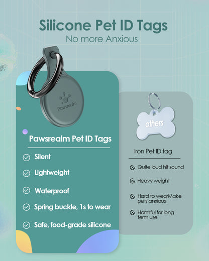 Pawsrealm Dog ID Tags